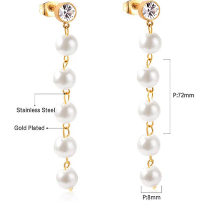 Pearl Drop Earrings