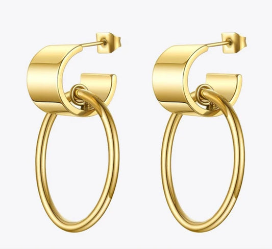 Lusia Hoop Earrings