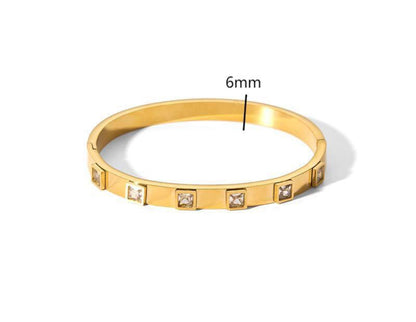 Gia Bangle Bracelet