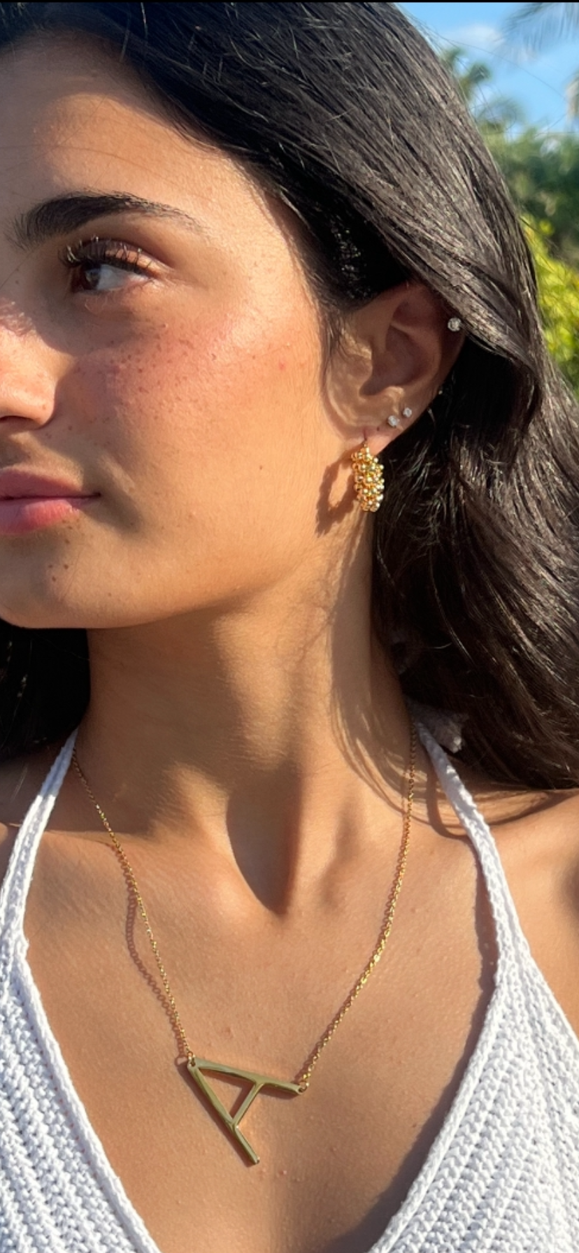 Aretes Aro Cancún