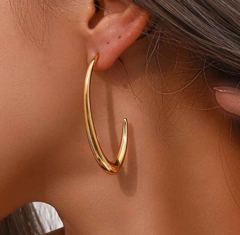 Dominik Hoop Earrings