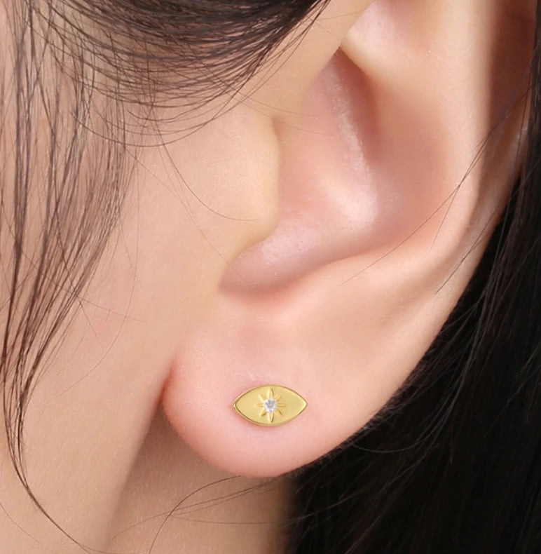 Lucky Eye Stud Earrings