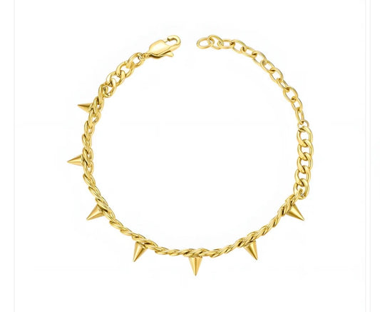 Chic Spike Chain Necklace