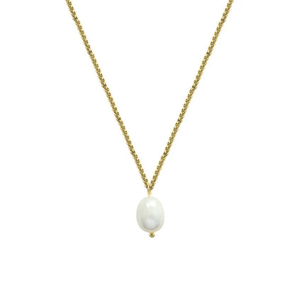 Single Pearl Necklace