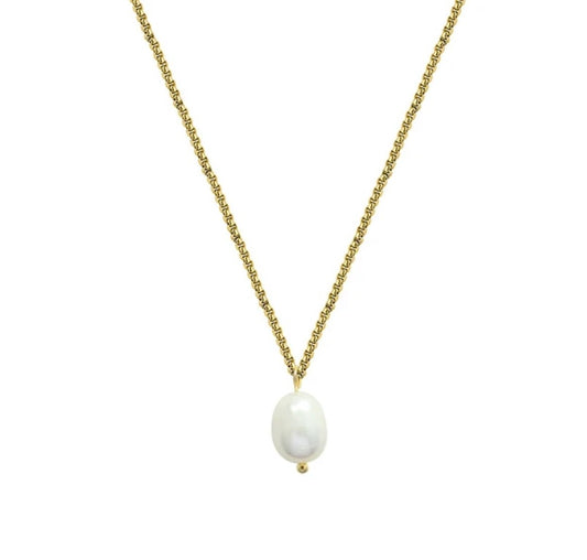 Single Pearl Necklace