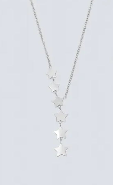 Collar Cadena Estrellas Simple