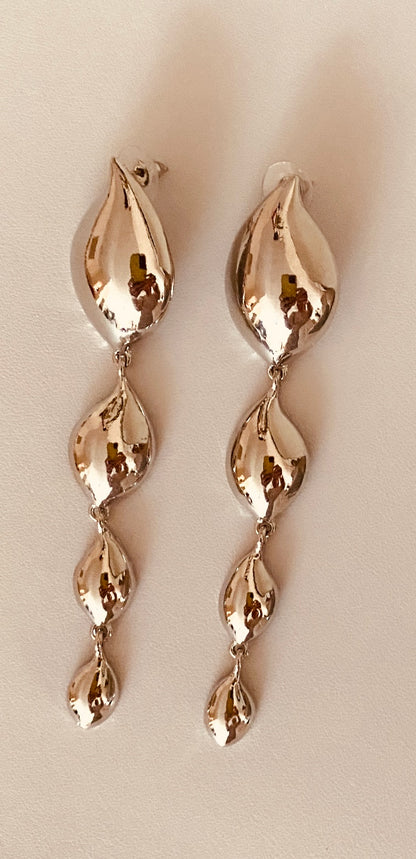 Silver Drop Earrings