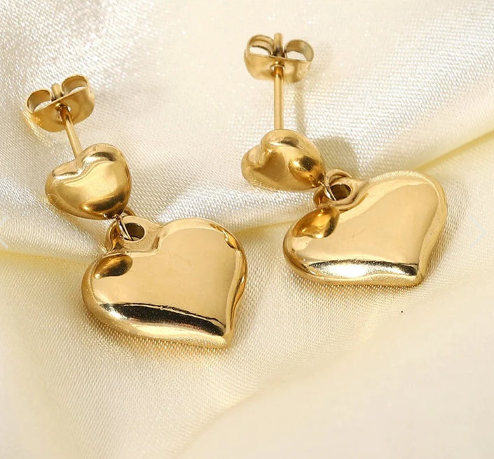 Libbie Heart Earrings