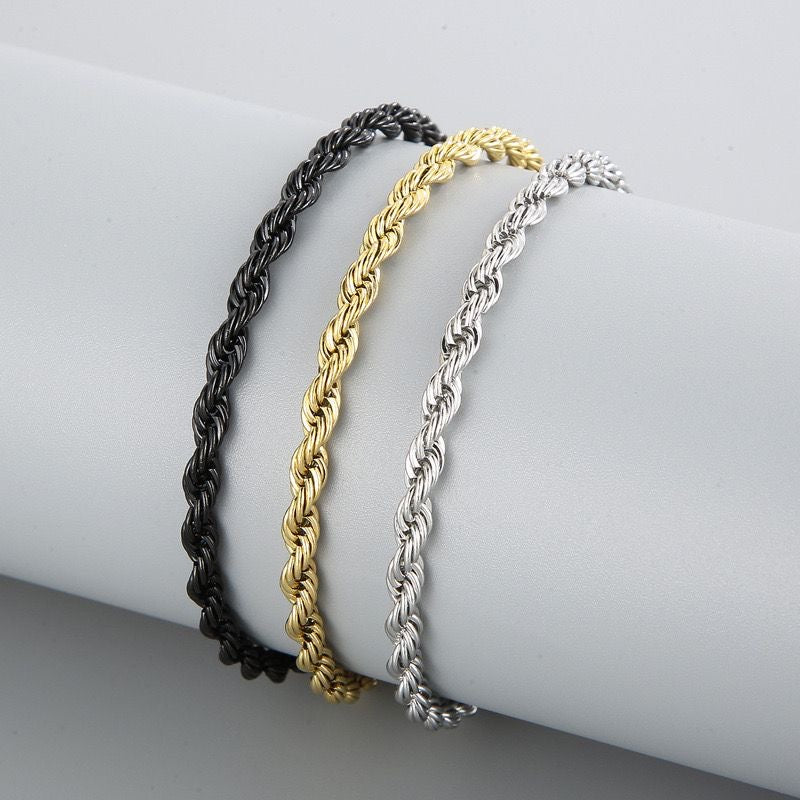 Classy Rope Chain Bracelet