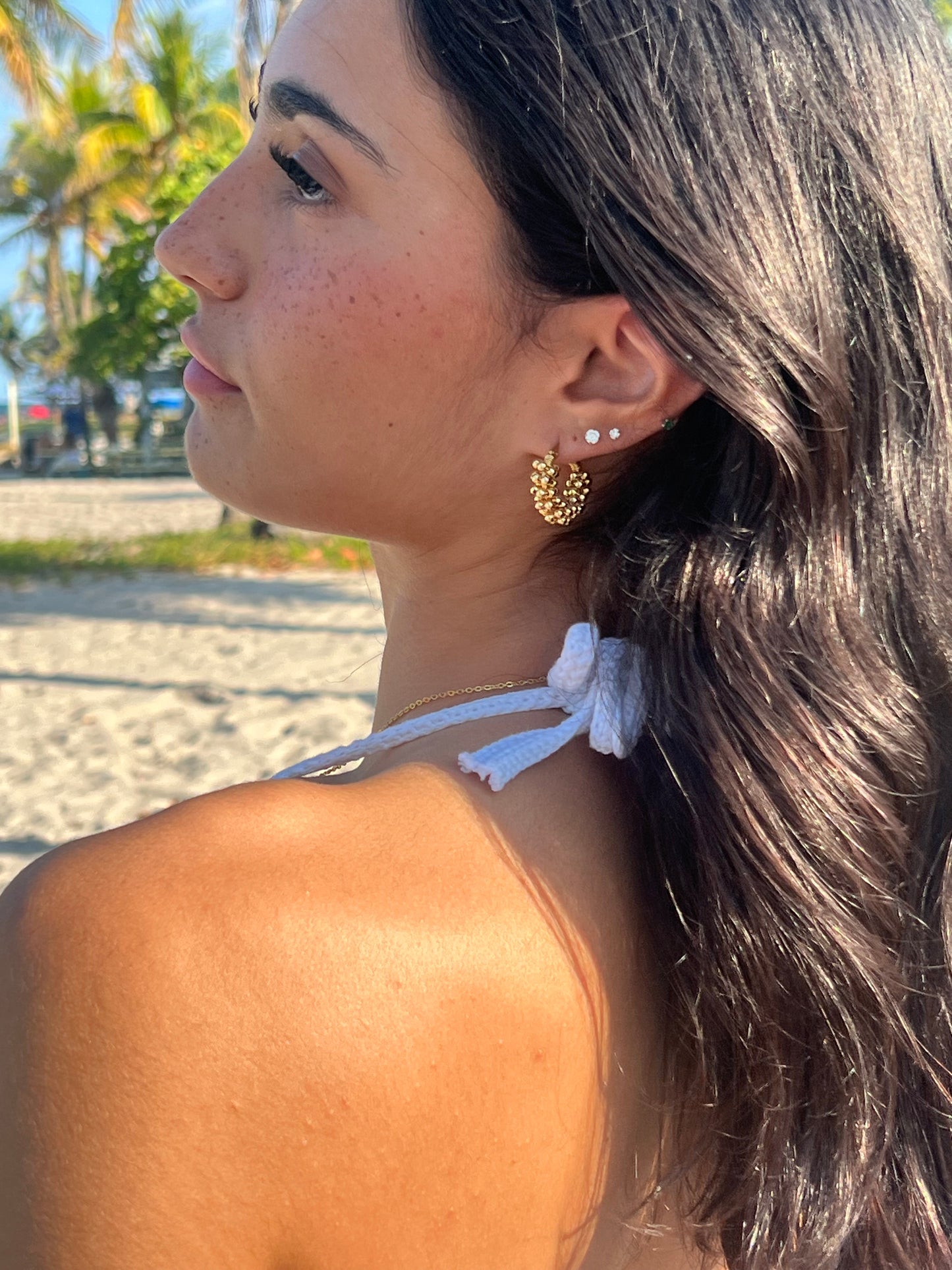 Aretes Aro Cancún