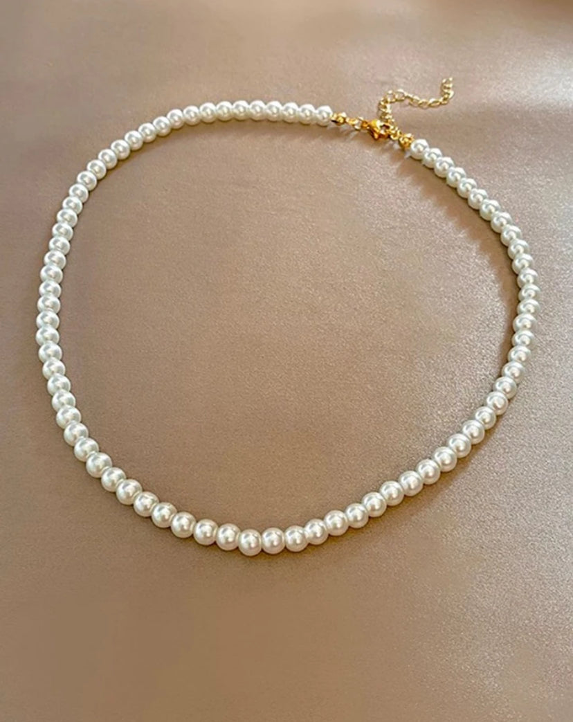 Helena Pearl Choker Necklace