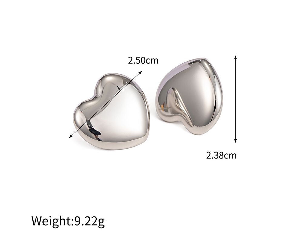 Arlette Heart Shape Earrings