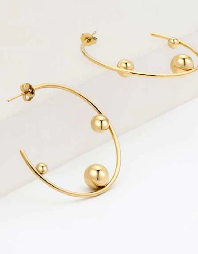 Madison Hoop Earrings