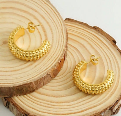 Oni Hoop Earrings