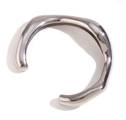 Wave Bangle Bracelet