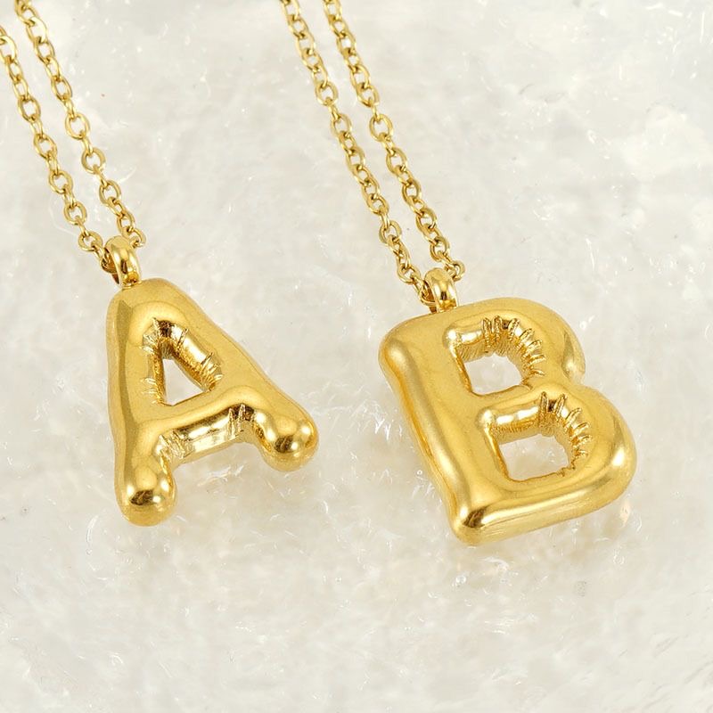 Alphabet Helium Necklace