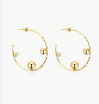 Madison Hoop Earrings