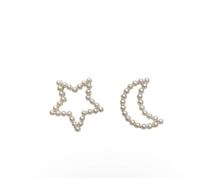 Moon & Star Earrings