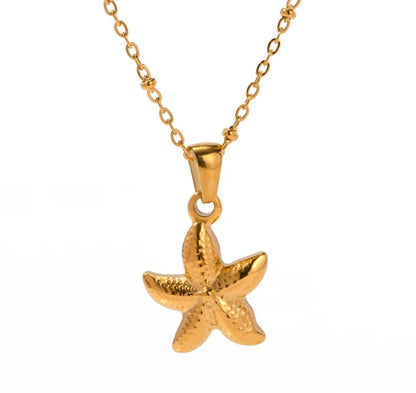 Aria Starfish Necklace