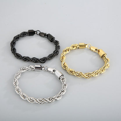 Classy Rope Chain Bracelet