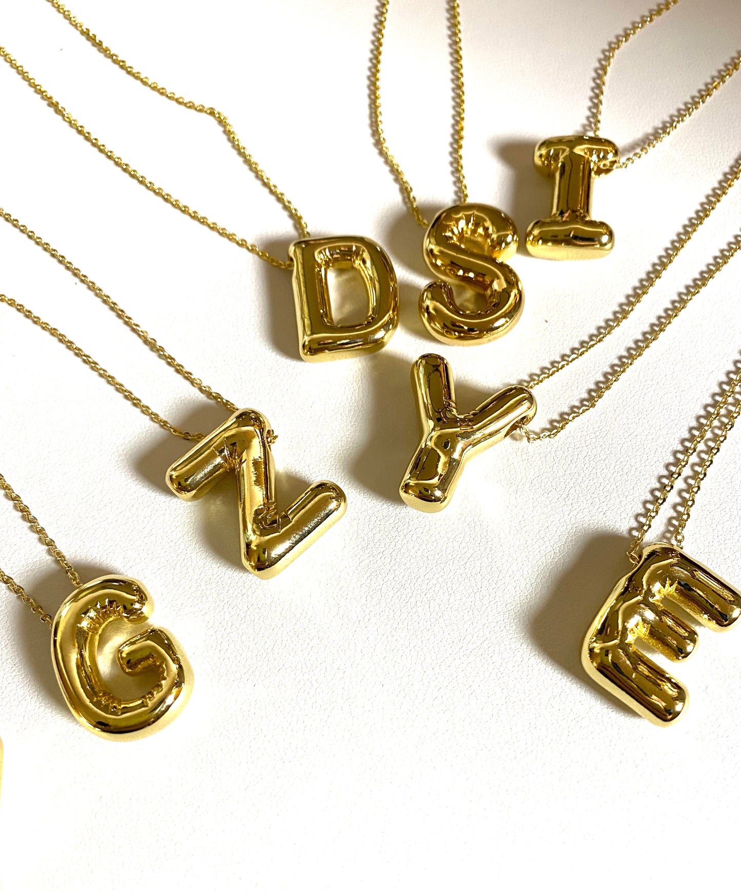 Alphabet Helium Necklace