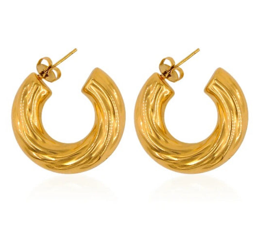 Loraine Hoop Earrings