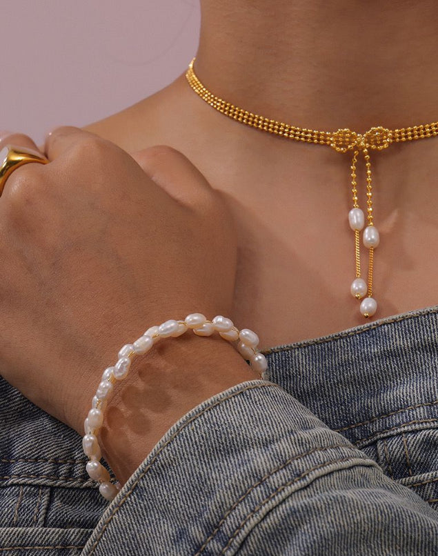 Petite Nabelle Pearl Bracelet