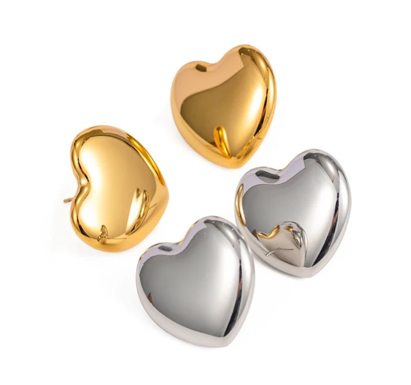 Arlette Heart Shape Earrings