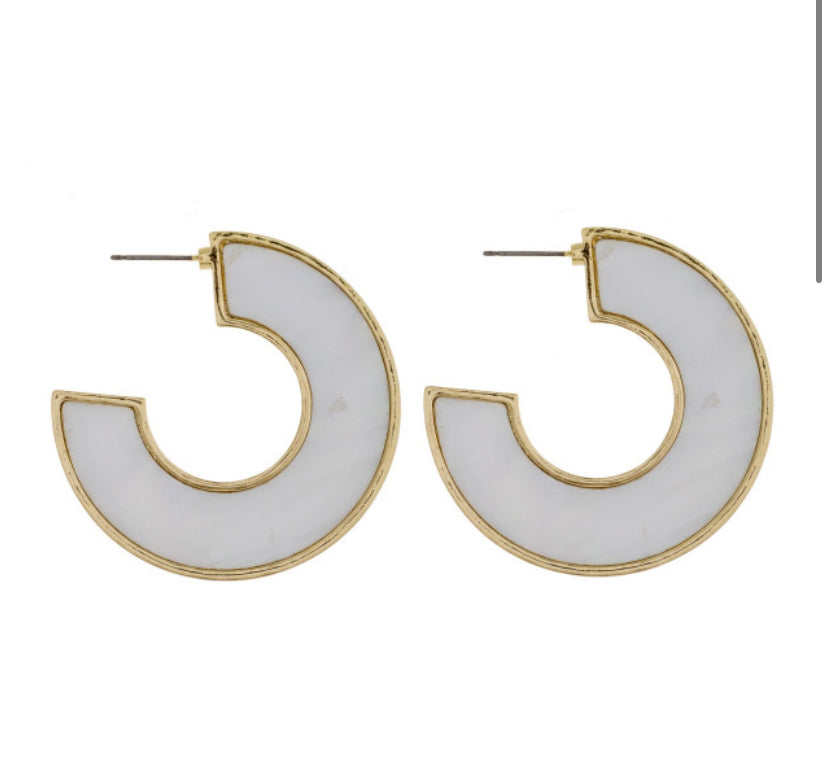 Paloma Hoop Earrings