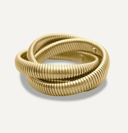 Margaret Triple Snake Bracelet