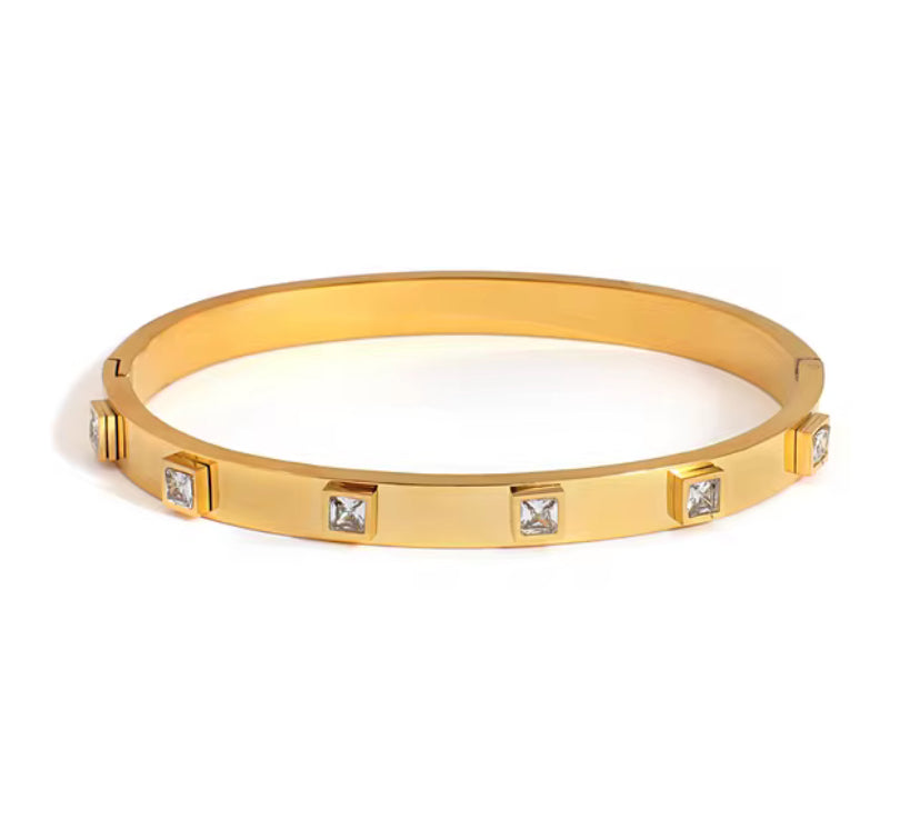 Gia Bangle Bracelet