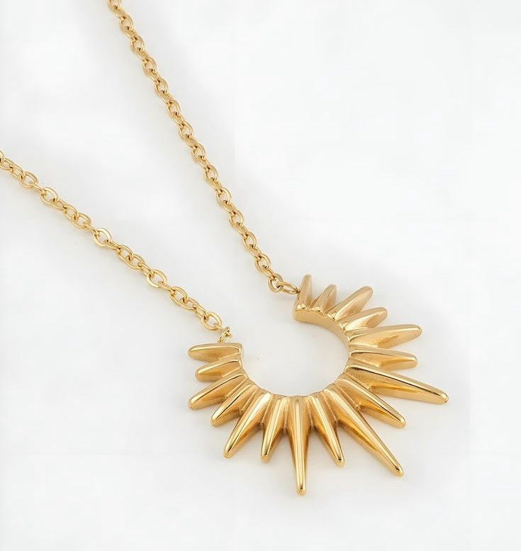 Sun Kiss Spike Necklace