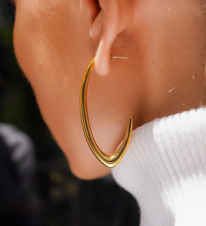 Dominik Hoop Earrings