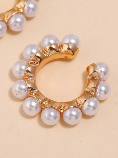 Pearl Decor Ear Cuff